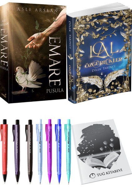 Lal Özgürlükler 2 ve Emare Pusula Aslı Arslan 2'li Set + Hediyeli