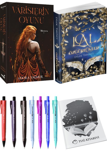 Lal Özgürlükler 2 ve Varislerin Oyunu Adora Yağmur 2'li Set + Hediyeli