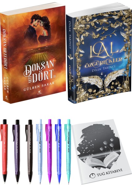 Lal Özgürlükler 2 ve Doksan Artı Dört 2 Gülben Sakar 2li Set + Hediyeli