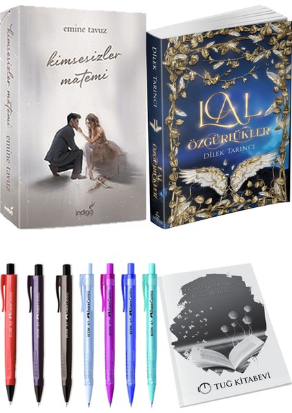Lal Özgürlükler 2 ve Kimsesizler Matemi 1 Emine Tavuz 2'li Set + Hediyeli