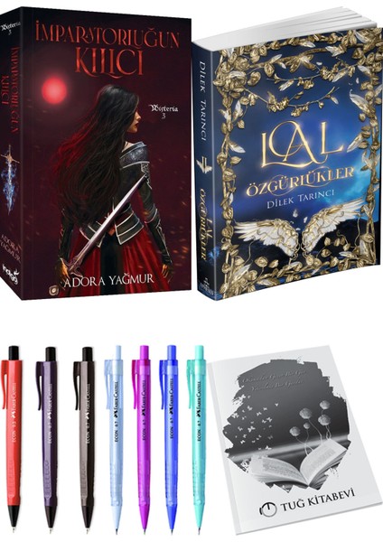 Lal Özgürlükler 2 ve Imparatorluğun Kılıcı Adora Yağmur 2'li Set + Hediyeli