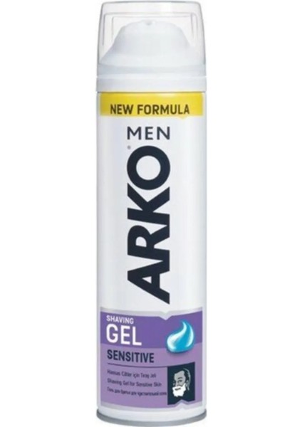 Arko Men Shavıng Gel Sensıtıve Hassas Ciltler Traş Jeli 200 ml