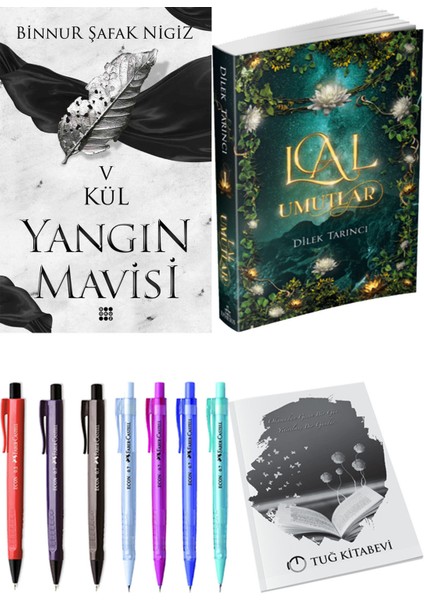 Lal Umutlar 1 ve Dokuz Yayınları Yangın Mavisi 5 Kül Binnur Şafak Nigiz