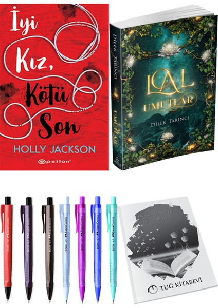 Lal Umutlar 1 ve Epsilon Yayınevi Iyi Kız Kötü Son Holly Jackson 2li Set
