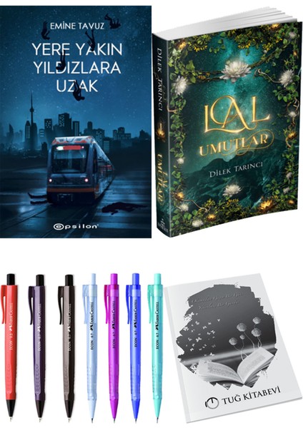 Lal Umutlar 1 ve Epsilon Yayınevi Yere Yakın Yıldızlara Uzak Emine Tavuz 2li Set