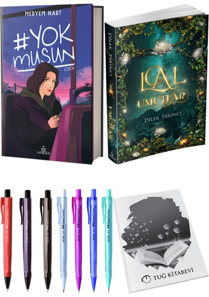 Lal Umutlar 1 ve Ephesus Yayınları Yokmusun Meryem Nart 2li Set