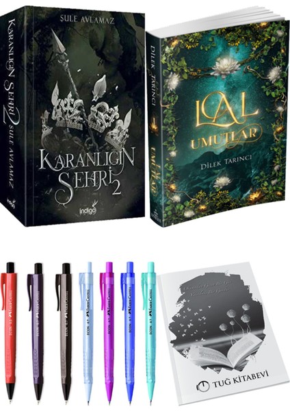 Lal Umutlar 1 ve Karanlığın Şehri 2 Şule Avlamaz 2li Set