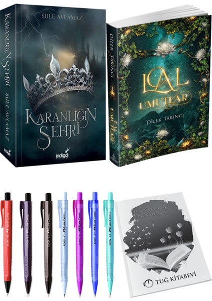 Lal Umutlar 1 ve Karanlığın Şehri 1 Şule Avlamaz 2li Set