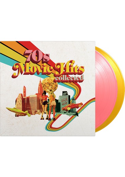 70's Movie Hits Collected - Various Artists (RENKLI2LP) (Plak)