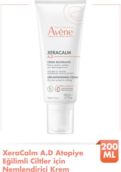 XeraCalm A.D Yatıştırıcı Nemlendirici Krem 200 ml