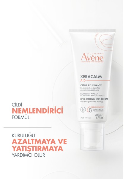 XeraCalm A.D Yatıştırıcı Nemlendirici Krem 200 ml