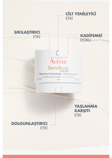 DermAbsolu Canlandırıcı ve Sıkılaştırıcı Gündüz Kremi 40 ml