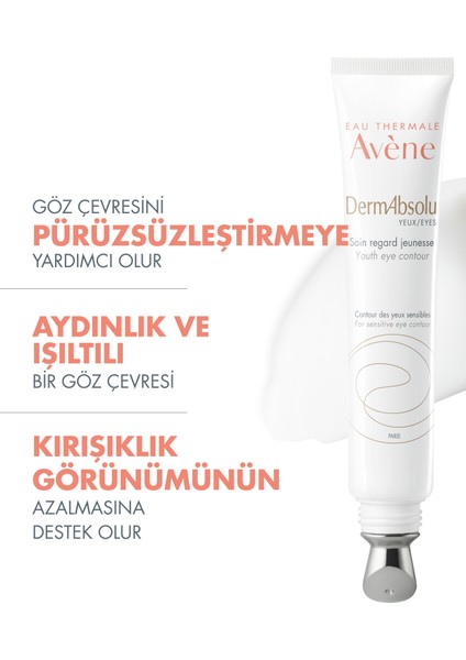 DermAbsolu Canlandırıcı ve Sıkılaştırıcı Göz Bakım Kremi 15 ml