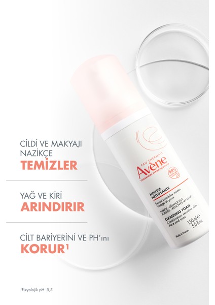 Mousse Cilt Temizleme Köpüğü 150 ml