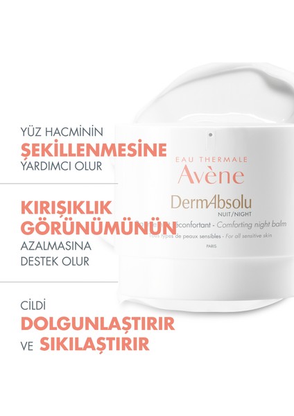 DermAbsolu Canlandırıcı ve Sıkılaştırıcı Gece Bakım Balsamı 40  ml