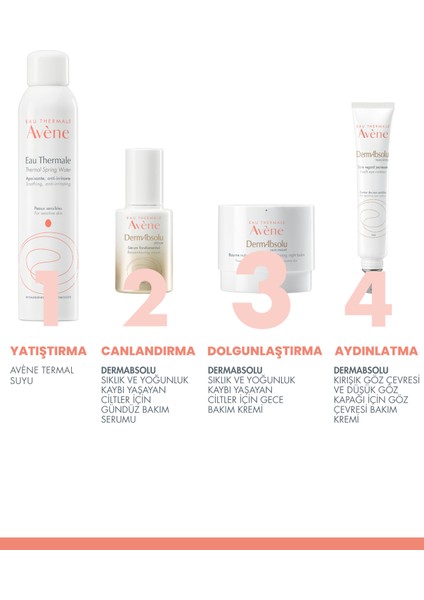 DermAbsolu Canlandırıcı ve Sıkılaştırıcı Gece Bakım Balsamı 40  ml