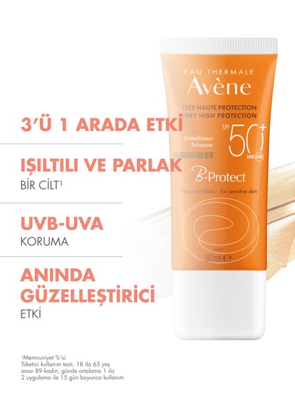 Solaire B-Protect Güneş Kremi Spf 50 30 ml