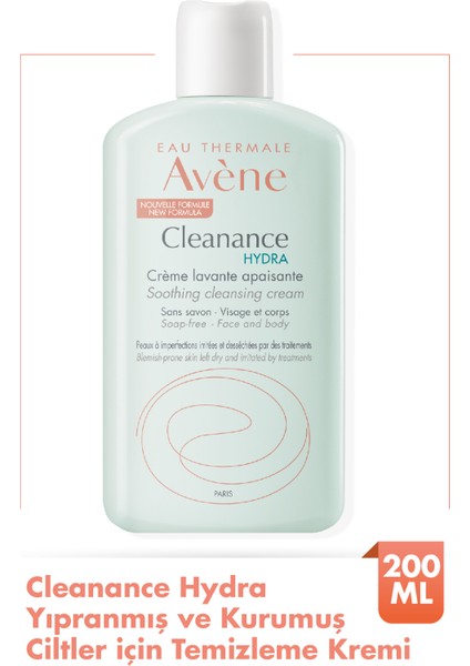 Cleanance Hydra Cleansing Cream Temizleme Kremi 200 ml