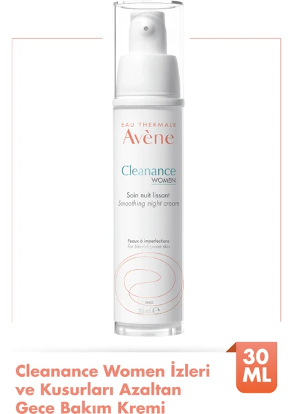 Cleanance Women Gece Bakım Kremi 30 ml