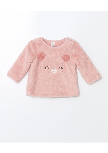 Lcw Baby Uzun Kollu Nakışlı Pelüş Kız Bebek Pijama Takımı fiyatları