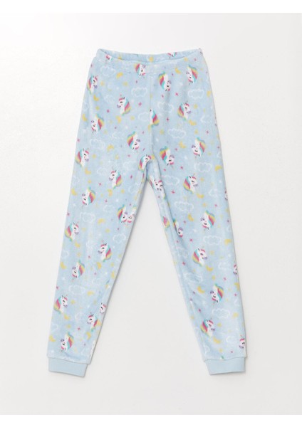 Lcw Kids Bisiklet Yaka Pelüş Kız Çocuk Pijama Takımı fırsatları