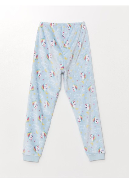 Lcw Kids Bisiklet Yaka Pelüş Kız Çocuk Pijama Takımı indirimleri