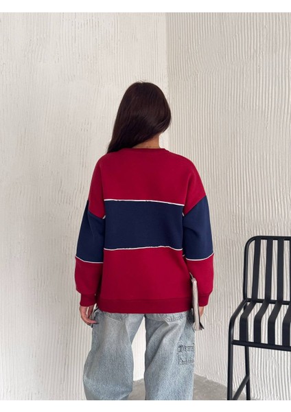 Welcome 80S Yazılı Bisiklet Yaka 3 Iplik Kadın Sweatshirt fiyatları