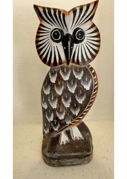 Ahşap Baykuş Kağıt Havluluk