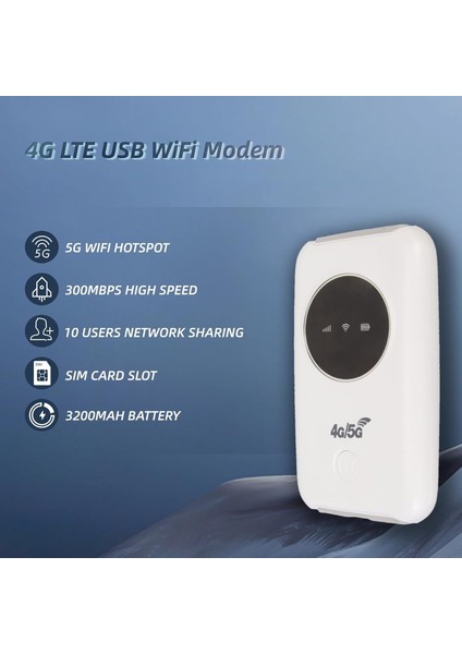 4g/5g Lte USB Modem, Kablosuz 300MBPS Mobil Wifi Yönlendirici