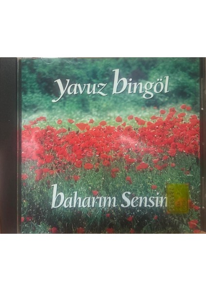 Yavuz Bingöl ‎– Baharım Sensin 1997 Baskı CD