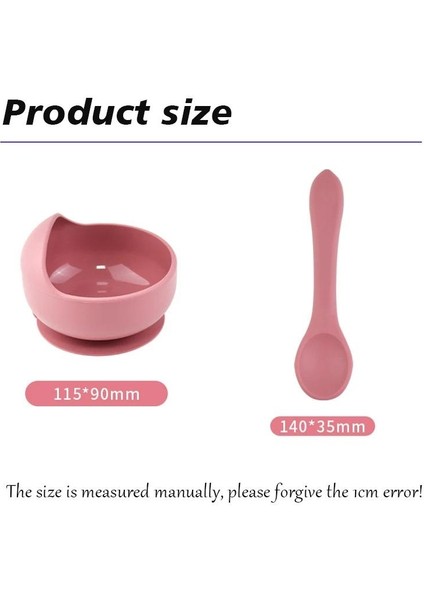 Kase Kendi Kendine Beslenen Eğitim Salyangoz Bebek Anti-Düşme Vantuz Seti Kaşıkla Çocuk Sofra Takımı (Yurt Dışından) fiyatları