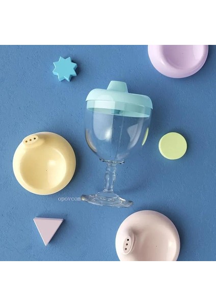 Bebek ve Yürümeye Başlayan Çocuk Için 150 ml Plastik Çocuk Bardağı Öğrenme Içme Şişesi Yaratıcı Şarap Bardağı Şeklinde Süt Suyu Besleme Kadehi Ile Ördek Gagası (Yurt Dışından) modelleri