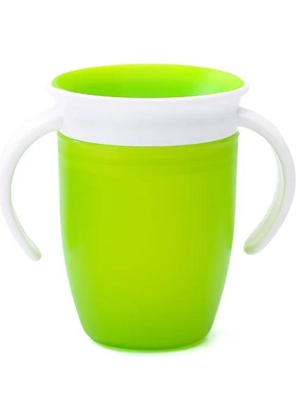 360 Derece Dönebilen Öğrenme Içme Bardağı, Çift Kulplu, Açılır Kapanır, Sızdırmaz Bebek Su Bardağı ve Şişesi (Yurt Dışından)