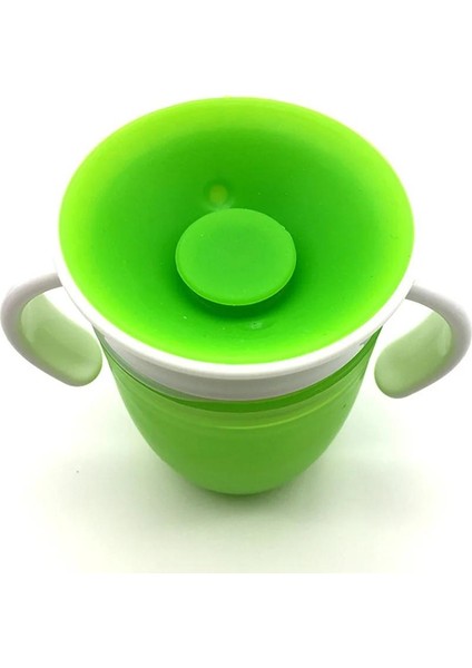 360 Derece Dönebilen Öğrenme Içme Bardağı, Çift Kulplu, Açılır Kapanır, Sızdırmaz Bebek Su Bardağı ve Şişesi (Yurt Dışından) modelleri