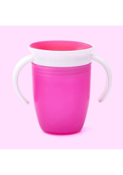 360 Derece Dönebilen Öğrenme Içme Bardağı, Çift Kulplu, Açılır Kapanır, Sızdırmaz Bebek Su Bardağı ve Şişesi (Yurt Dışından) fırsatları