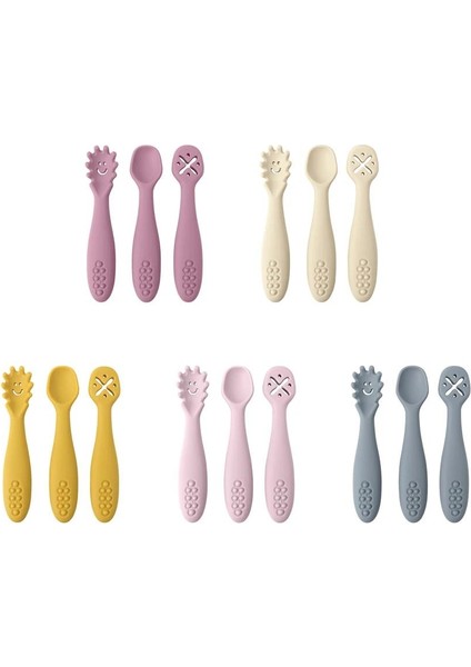 Parça Seti Öğrenme Kaşığı Sofra Takımı Besleme Seti Yürümeye Başlayan Sevimli Kaşık Sütten Kesilen Çocuklar Bpa Içermez (Yurt Dışından) modelleri