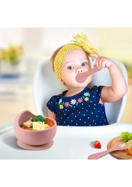 Bpa Içermeyen Besleme Seti Vantuz Kase Yemek Tabağı Damlatmaz Bardak Kaşık Çatal Çocuk Sofra Yemekleri (Yurt Dışından) fırsatları