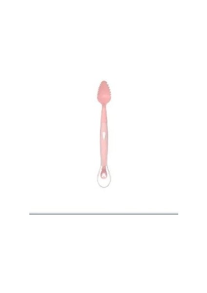 Meyve Gıda Takviyesi Dördü Bir Arada Spatula Plastik Kafa Çift Amaçlı Meyve Püresi Yumuşak Kaşık (Yurt Dışından)