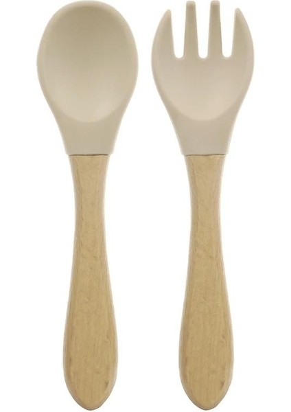 Besleme Tahta Çatal Kaşık Kase Yemek Tabağı Sofra Aksesuarları Organik Bpa Içermeyen Gıda Sınıfı Malzeme (Yurt Dışından)