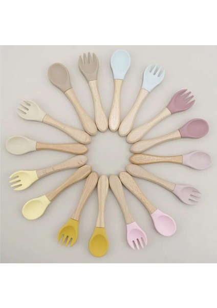Besleme Tahta Çatal Kaşık Kase Yemek Tabağı Sofra Aksesuarları Organik Bpa Içermeyen Gıda Sınıfı Malzeme (Yurt Dışından) modelleri