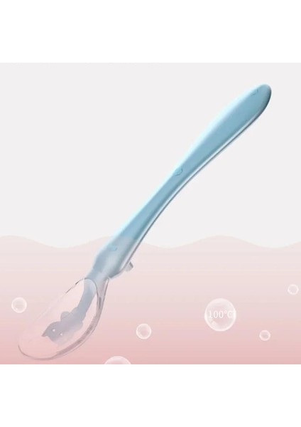 Besleme Kaşığı Yumuşak Eğitim Kaşığı Küçük Çocukların Yemeyi ve Içmeyi Öğrenmesi Çocuk Sofra Takımı (Yurt Dışından)