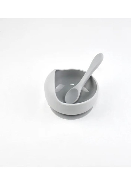 Kase Kendi Kendine Beslenen Eğitim Salyangoz Bebek Anti-Düşme Vantuz Seti Kaşıkla Çocuk Sofra Takımı (Yurt Dışından)