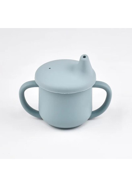 100% Gıda Sınıfı Besleme Drinkware Çift Saplı Sızdırmaz Çocuk Öğrenme Içme Bardağı Bpa Içermeyen Yürümeye Başlayan Su Şişesi (Yurt Dışından)