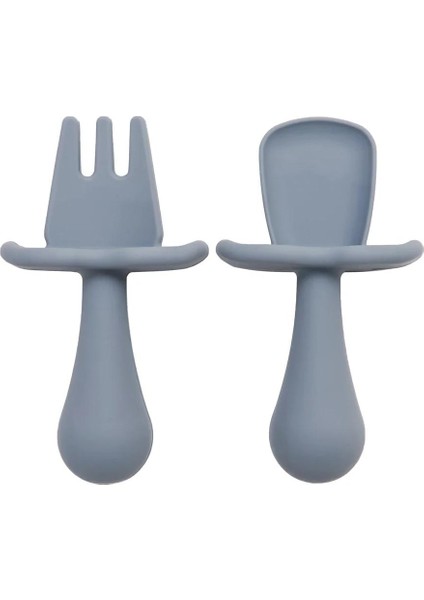 Yeni Besleme Mini Kaşık ve Çatal Bebek Sofra Takımı Eğitimi Uygulamalı Yetenek Çocuk Malzemeleri (Yurt Dışından)