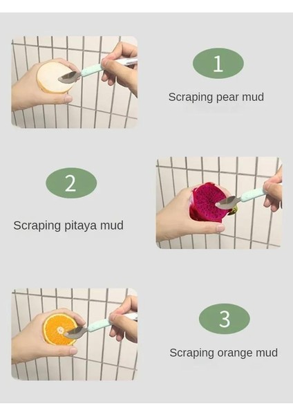 Meyve Kazıyıcı Mama Besleme Çift Başlı Yumuşak ve Yemesi Kolay Meyve Bebek Eşyaları ve Sofra Takımları (Yurt Dışından) fiyatları