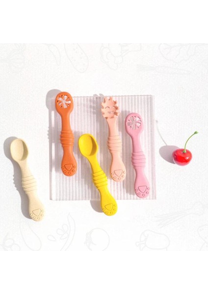 Kişiselleştirilmiş Adlandırılmış 3'lü Paket Kaşık Çocuk Çatal Bıçak Takımı Besleme Küçük Çocuk Öğrenme Yeme Aksesuarları (Yurt Dışından) fırsatları