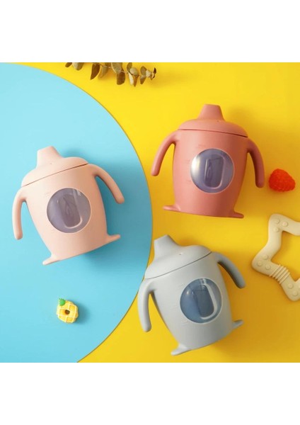 Damlatmaz Bardak Paketi, Penguen Şeklinde Karikatür Su Şişeleri, Görünür Biberonlar, Şeffaf Taşınabilir Sofra Takımı (Yurt Dışından) fiyatları