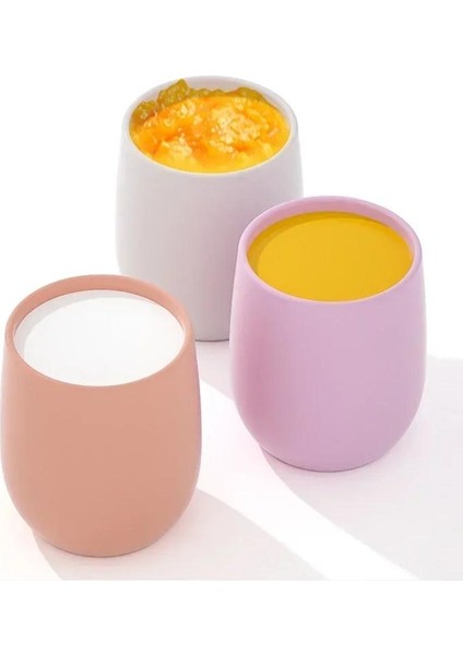 Düz Renk Bardak Bebek Öğrenme Içme Bardağı Çocuk Besleme Sofra Içme Aksesuarları (Yurt Dışından) fırsatları