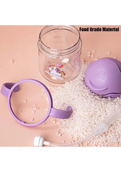 Yürümeye Başlayan Çocuk Dökülmeyi Önleyen Pipetli Geniş Çaplı Içme Şişesi, Yerçekimi Topu Sütlü, Çift Amaçlı Çocuk Besleme (Yurt Dışından) fırsatları