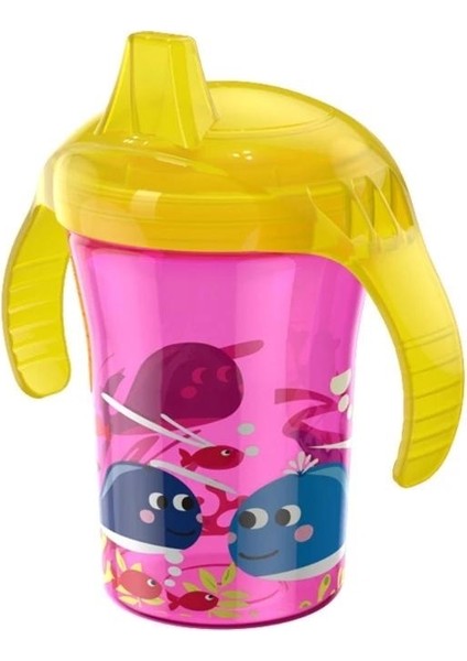 77HD Çocuklar Için Su Şişesi Küçük Bebek 260ML 8.8oz Damlatmaz Bardak Öğrenme (Yurt Dışından)